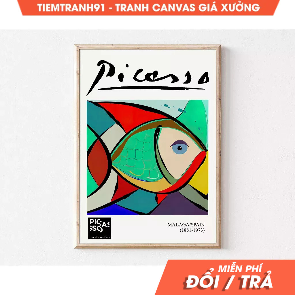 Tranh treo tường, Picasso, Large Art, Eclectic Wall Art, Maximalist Decor, Funky Home Decor, Apartme