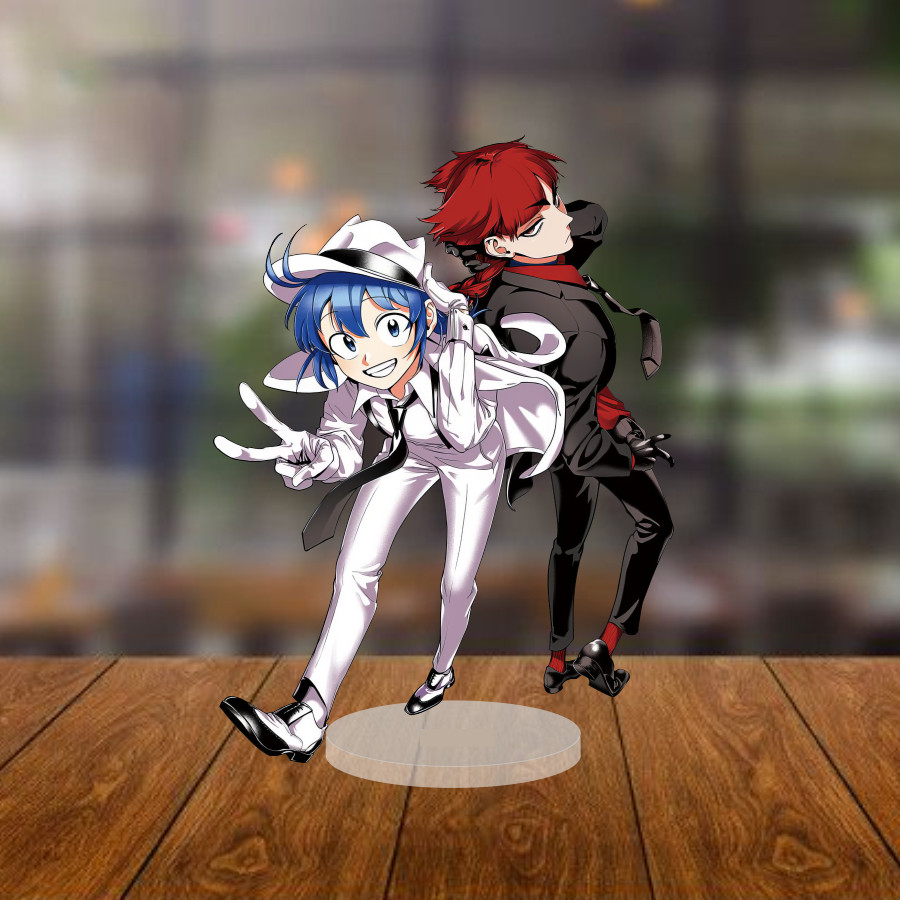 Mô Hình Acrylic VÀO MA GIỚI RỒI ĐẤY IRUMA-KUN- Mairimashita Iruma-kun Trang Trí Bàn, Quà Tặng Anime(