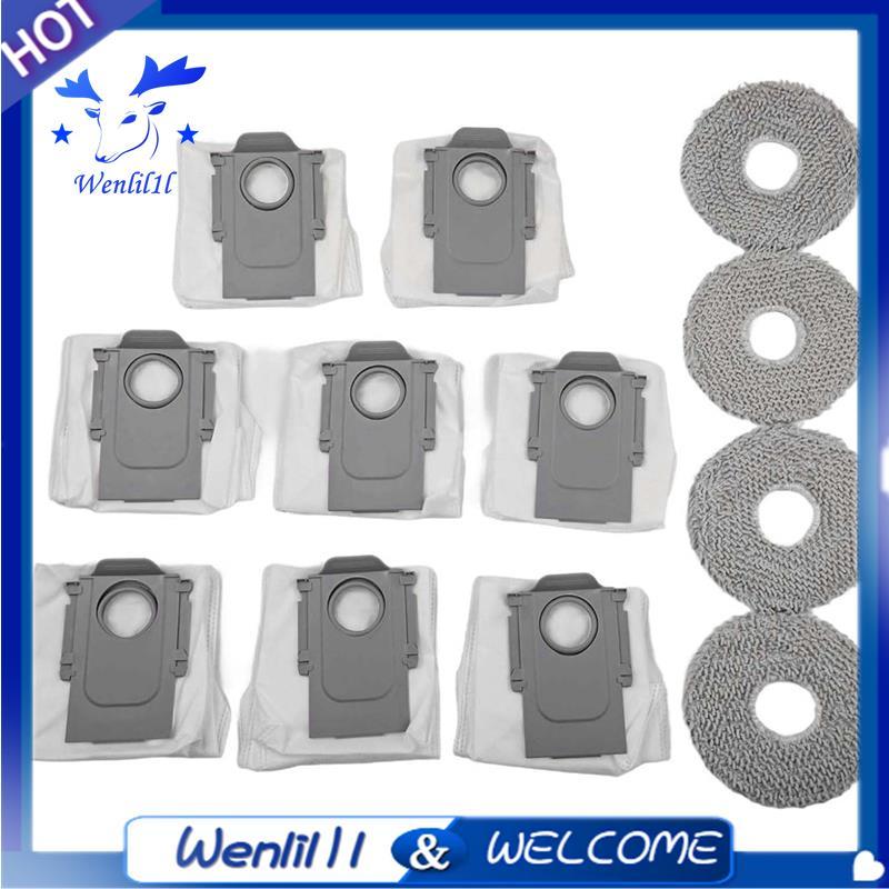 Đổ Lại Túi Bụi Lau Nhà Vải Thay Thế Cho 35A / QR 798 / QR 598 Robot Hút Bụi Quét