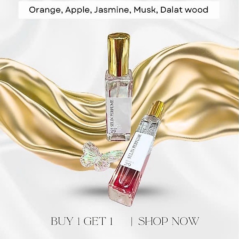 [SELIN PERFUME No.12]- BUY1GET1- (Best seller) Hương ngọt ngào và sảng khoái với tầng jasmine giữa s