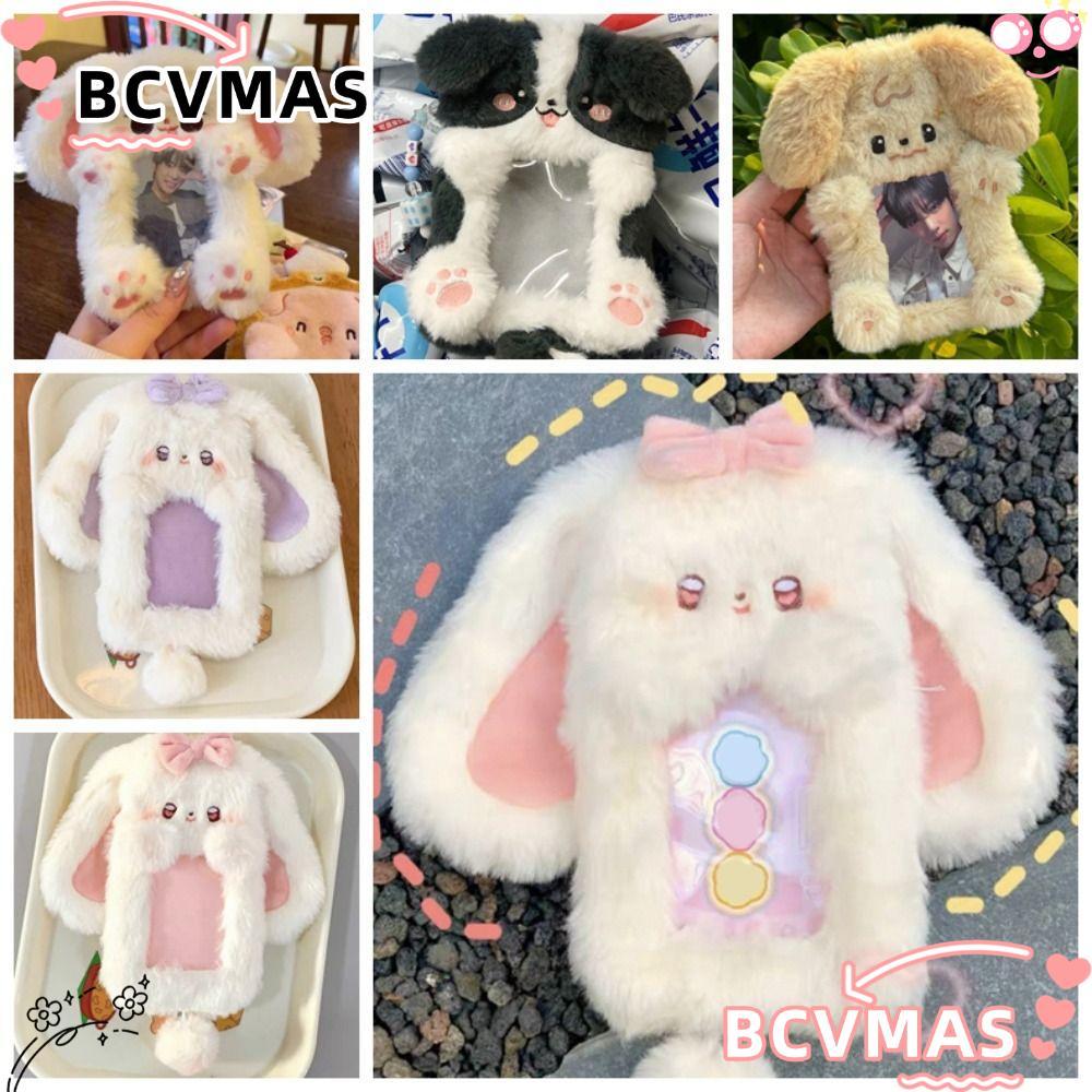 BCVMAS Photocard, Đa Năng Tai Lớn Thỏ / Border Collie Photo Card Holder, Phim Hoạt Hình Sang Trọng T