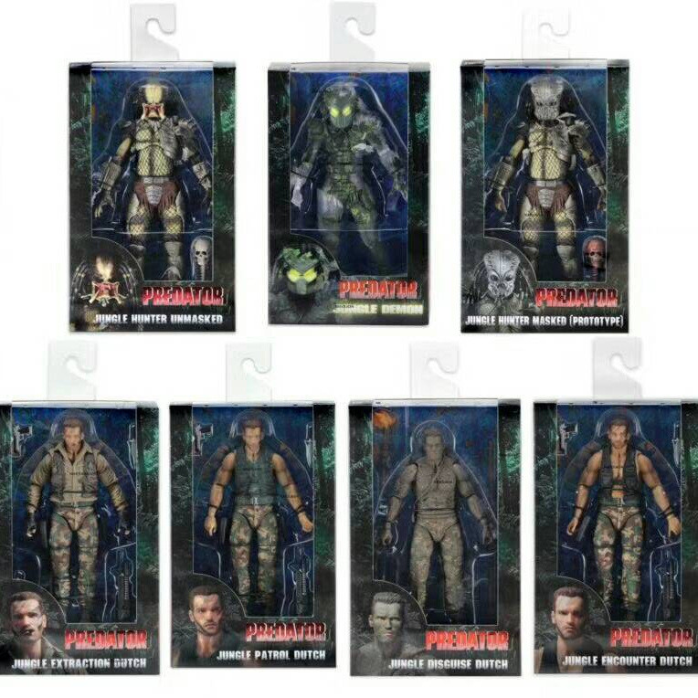 NECA Predator Kỷ niệm 30 năm P Joan Arnold Datch Đại tá Arnold Jungle Hunter Hình Mẫu