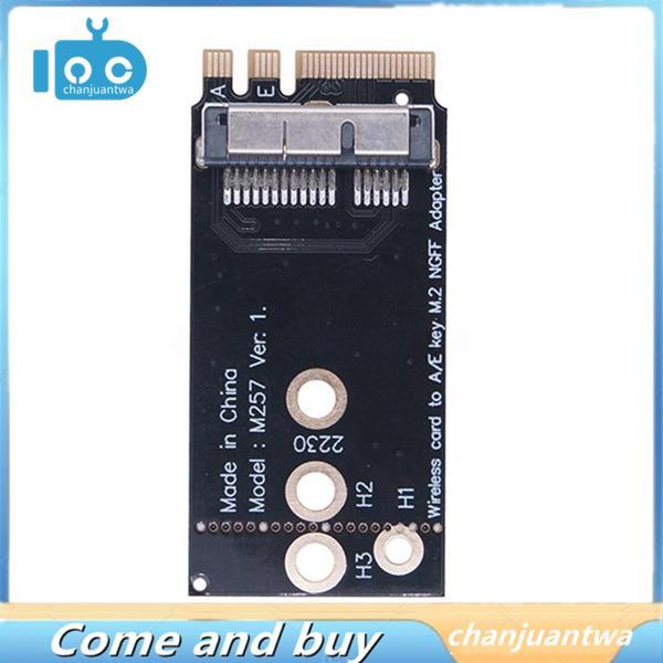 Thẻ mạng không dây sang thẻ chuyển đổi NGFF cho A1466 BCM94360CS2 M. 2 phím A / E cho OS Tương thích