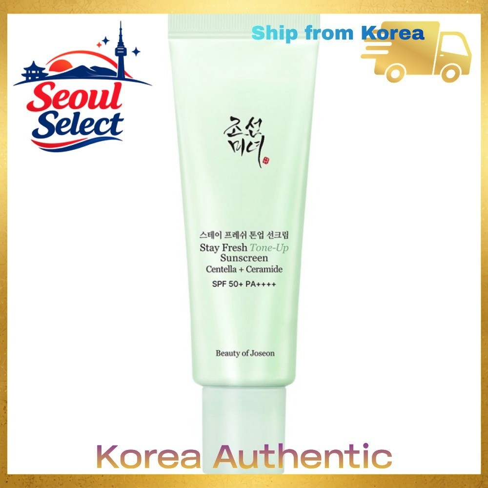 [Beauty of Joseon] Kem Chống Nắng Nâng Tông Stay Fresh Tone-Up Sunscreen Green SPF50+ PA++++