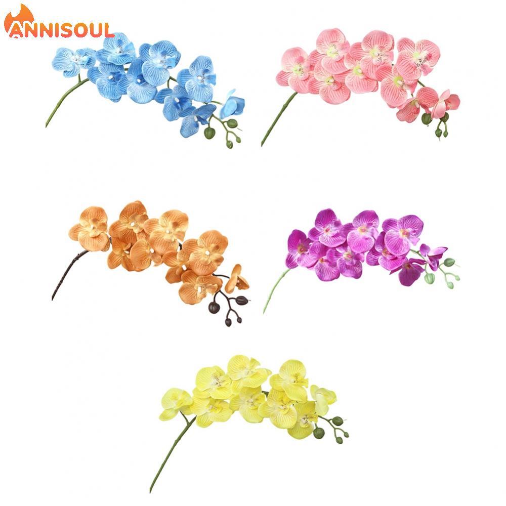 [NISO]9-headed Flowers Event Decoration Long-lasting Beauty Event Floral Arrangement