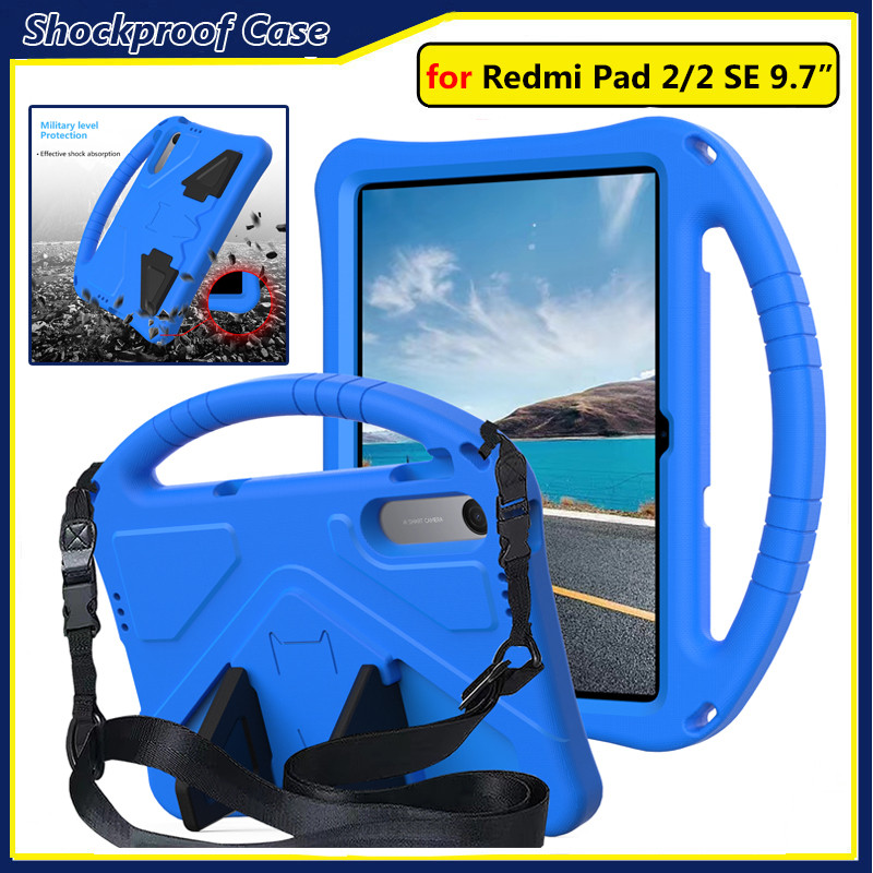 Ốp Lưng EVA Cho Redmi Pad 2 4G 9.7 Inch Pad 2 SE 2026 9.7 "Kids Cover Cho Xiaomi Poco Pad X1 11.2 In