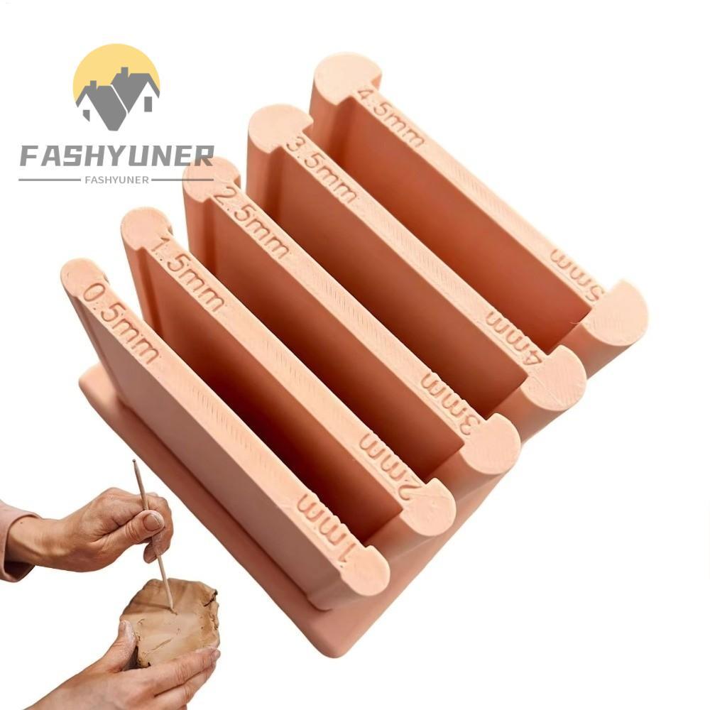 FASHYUNER Polymer Clay Tool, DIY Hand Rolling Light Clay Strip Rolling Mold, Thiết Thực Chống Mài Mò