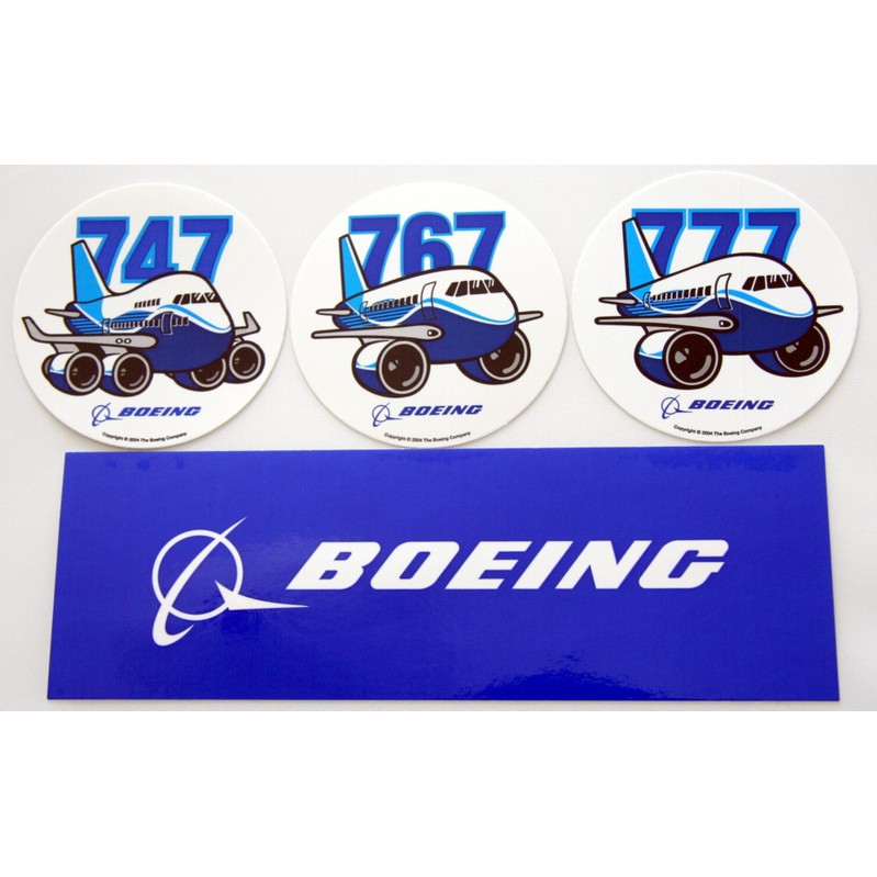 Cửa hàng BOEING BOEING Sản phẩm chính hãng Không BOEING Tôi không ngồi tròn Nhãn dán dài Nhãn dán ô 