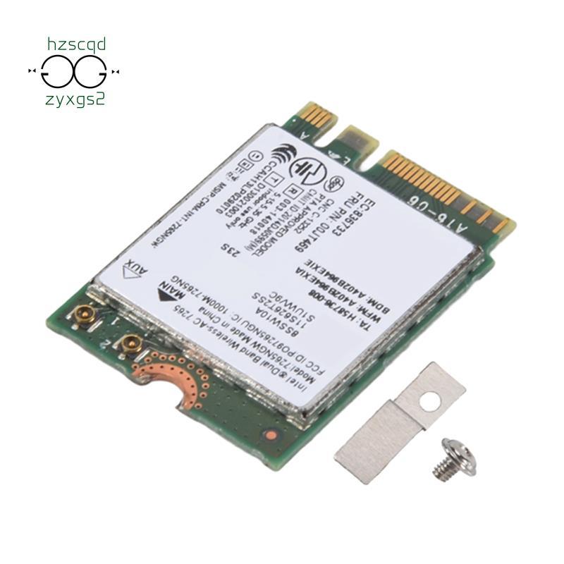 1 Chiếc AC7265 7265NGW Thẻ WiFi FRU00JT469 802.11AC NGFF BT4.0 Phụ Kiện Cho Dòng E550 E455 E555