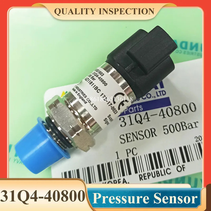 Phụ tùng máy xúc 50 / 100 / 200 / 500Bar Cảm biến áp suất 31Q4-40830 31Q4-40520 31Q4-40810 31Q4-4080