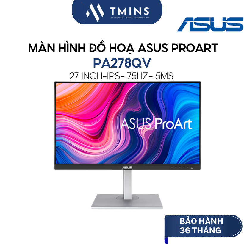 Màn hình đồ hoạ ASUS ProArt PA278QV / 27 inch / 75Hz - Chính hãng