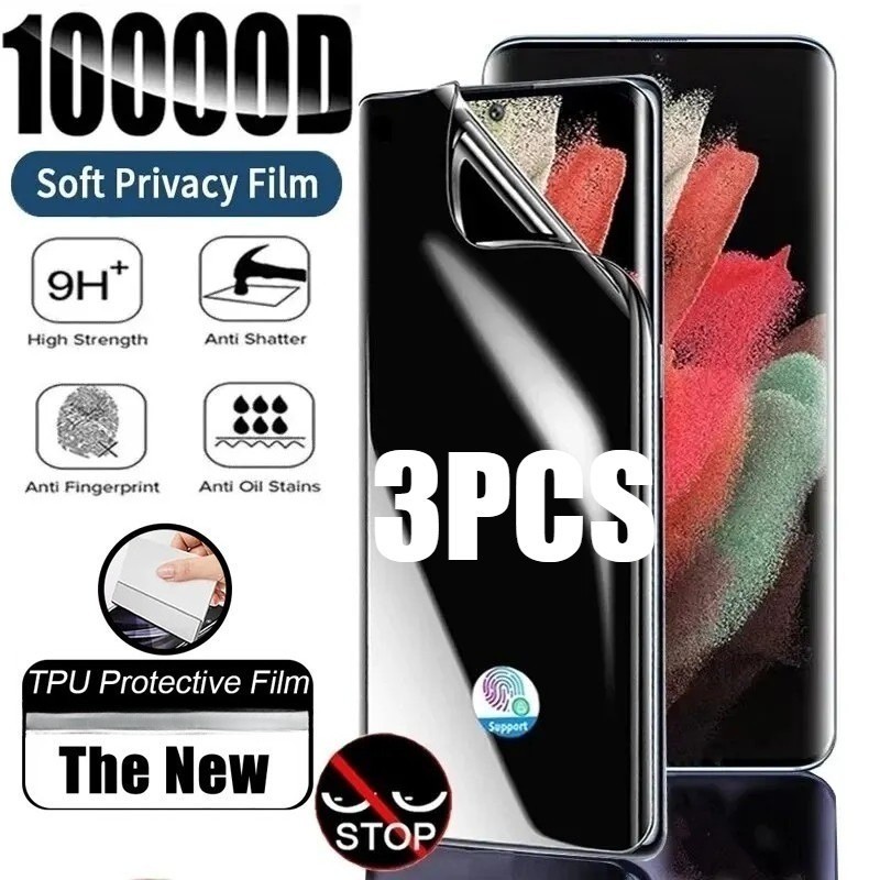 3 Miếng Dán Bảo Vệ Màn Hình Hydrogel Chống Ánh Sáng Xanh Cho Redmi K100 K70 K70E K80 K90 Pro Max Ult