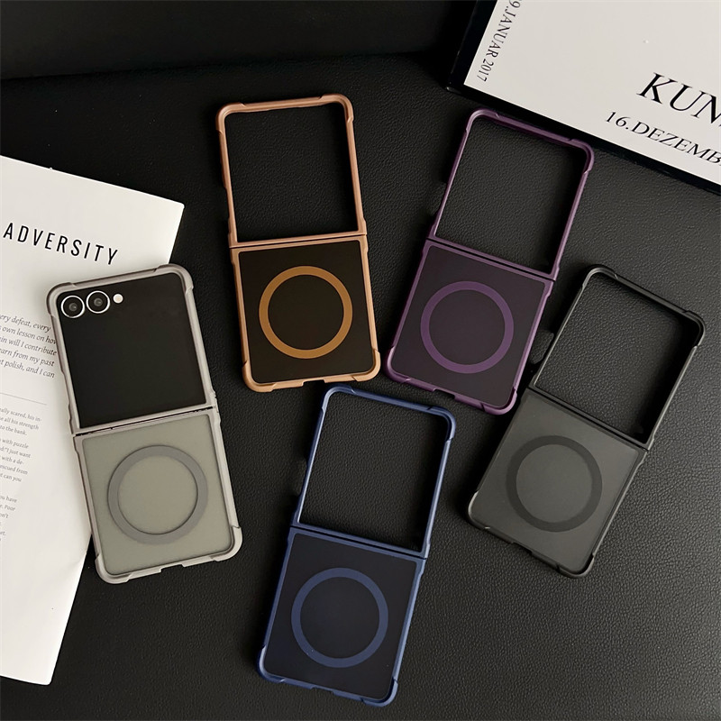 Ốp lưng từ tính bền Z Flip7 Flip Z7 cho Samsung Galaxy Z Flip 7 Ốp điện thoại mặt sau