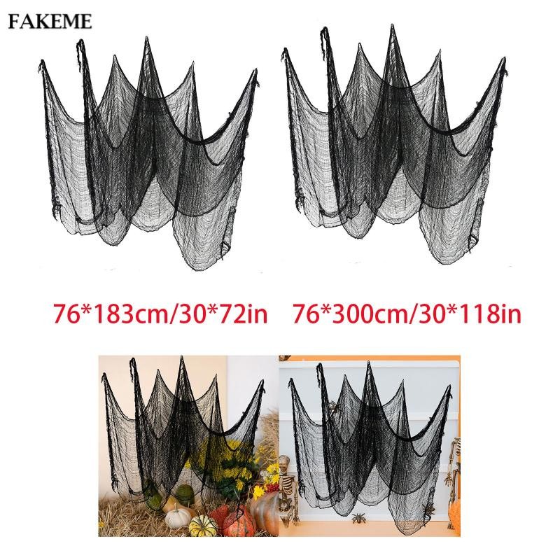 Halloween Creepy Vải Ma Quái Halloween Trang Trí Đạo Cụ Xác Chết Halloween Halloween Gạc DIY Thủ Côn