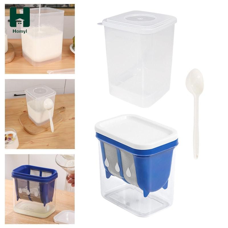 Máy làm sữa chua hy lạp kèm hộp đựng đa năng Homyl