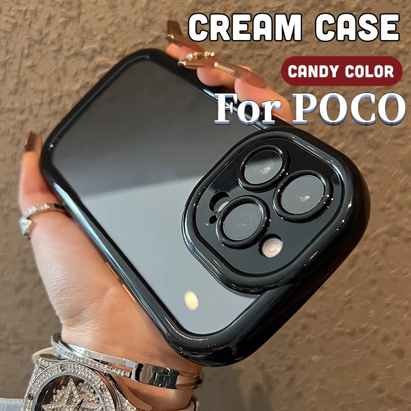 Chống Sốc Ốp Điện Thoại Silicon Trong Suốt Chống Va Đập Cho POCO X6Pro X6 F6Pro F5Pro f3