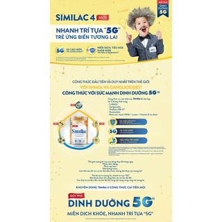 Sữa Similac 5G số 4 800g (2-6 tuổi)