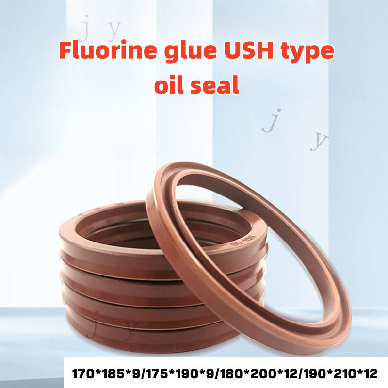 Vòng cao su Fluorine U-Ring Brown Fluorine 170 * 185 * 9 / 175 * 190 * 9 / 180 * 200 * 12 / 190 * 21