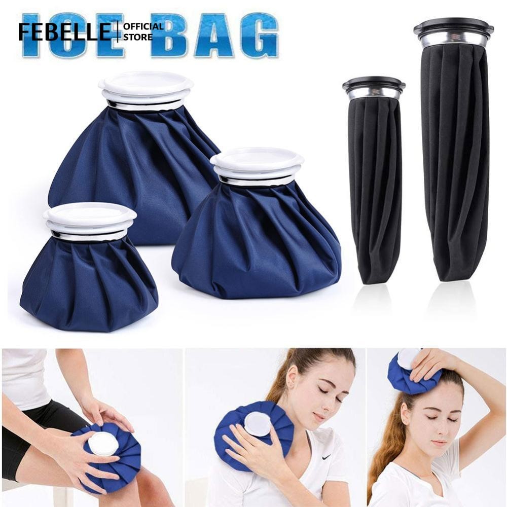 Màu Xanh đậm Vải Đen Ice Pack Nén Lạnh Nén Nóng Vật Lý Làm Mát Ice Pack Thể Thao Di Động Ice Pack