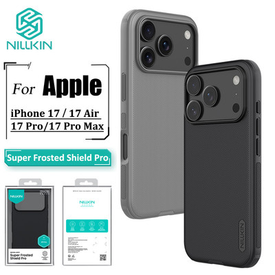Ốp Lưng Nillkin Shield Pro Cho iPhone 17 Pro Max 17 Air 17 Pro Ốp Lưng Điện Thoại Siêu Mỏng Chống Vân Tay Chống Sốc Ốp Lưng
