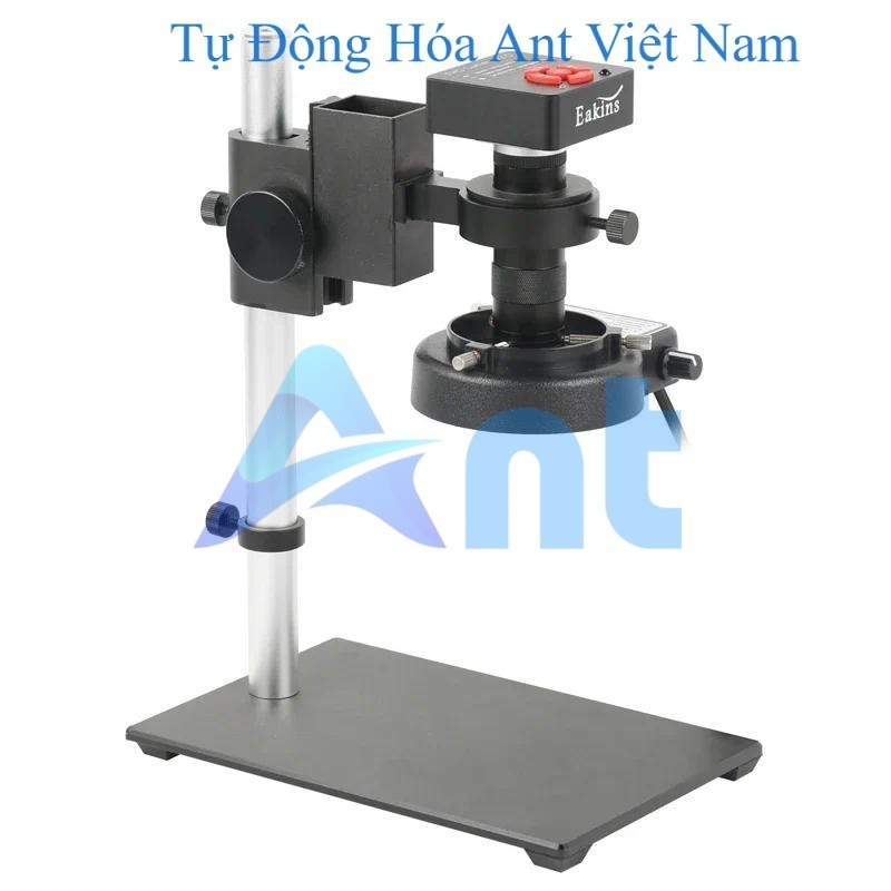 Eakins 38MP 2K FHD HDMI USB Digital Video Microscope Camera Zoom 130X C Mount Lens 56 LED Light For 