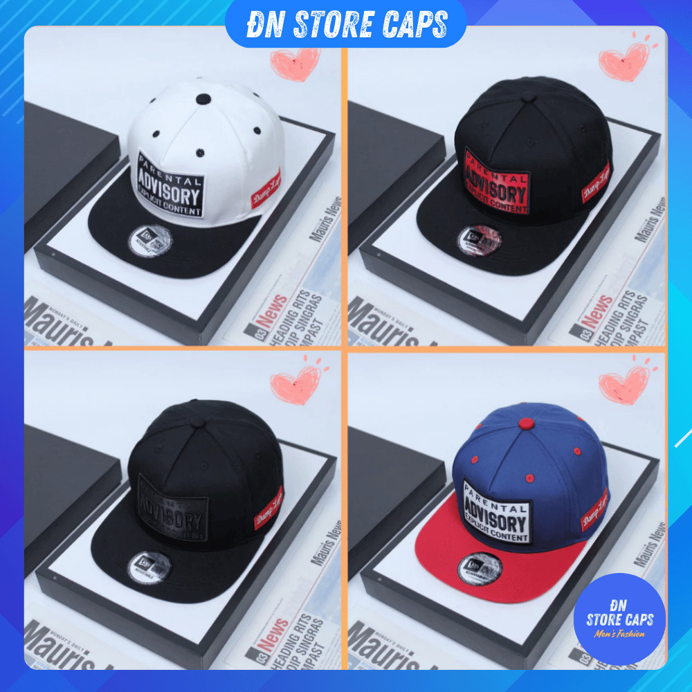 Mũ snapnack nam nữ, nón kết hiphop ADVISORY đẹp phong cách hiphop MD363
