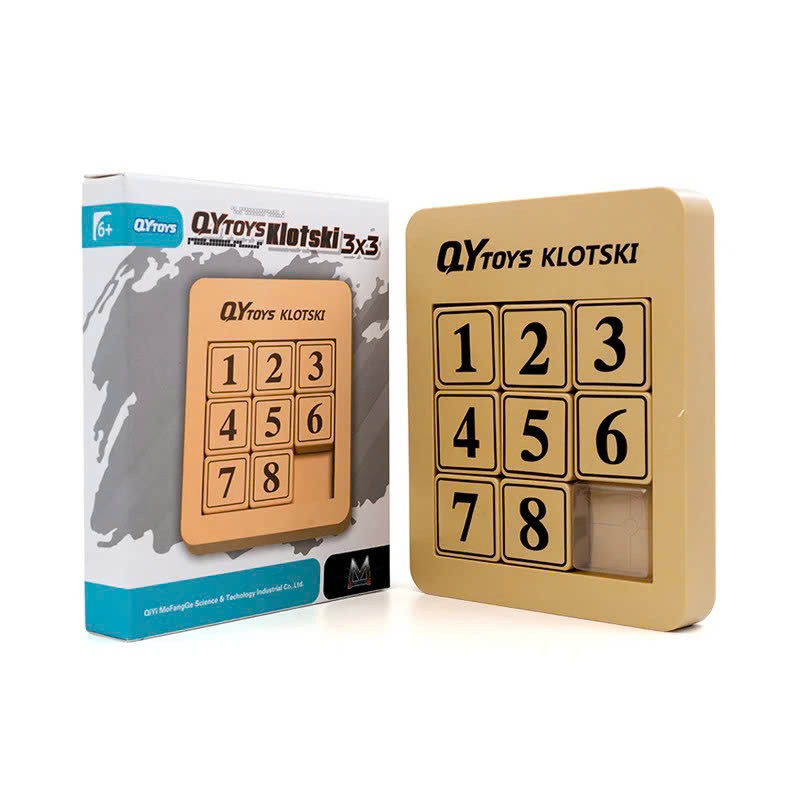 QYToys - EQY804 Bộ xếp hình chữ số (8 Puzzle lite) (KT 18x15x1.8cm)