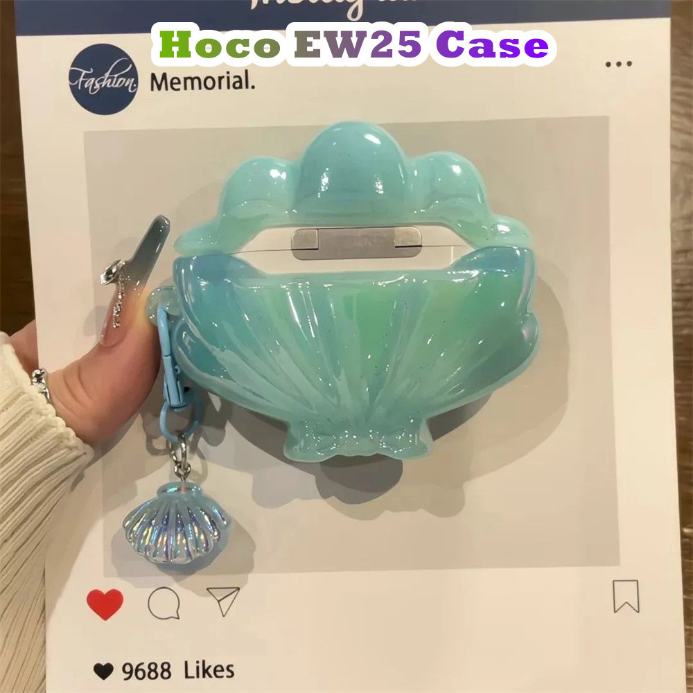 [Cửa hàng chính hãng] Dành cho vỏ Hoco EW25 Vỏ silicon mềm Vỏ silicon màu trơn Vỏ tai nghe NO.1