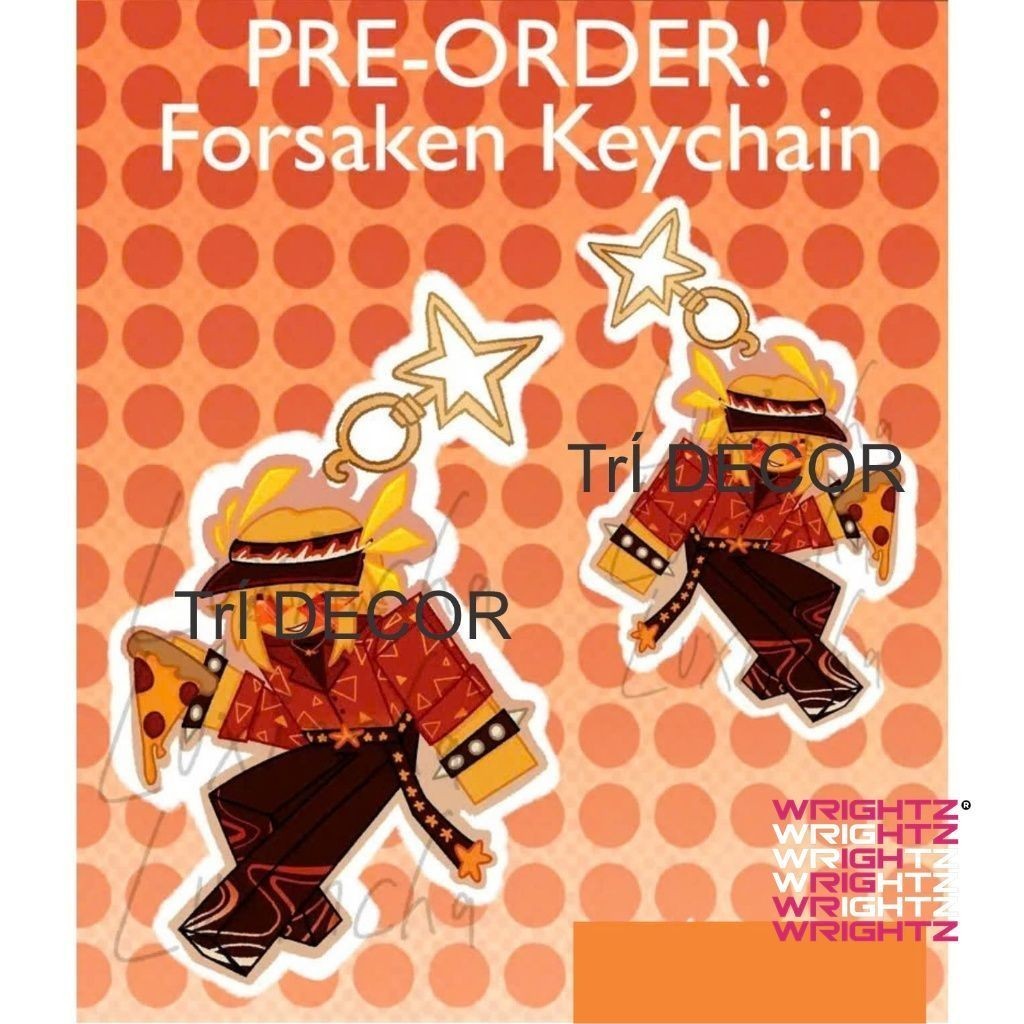 Móc khóa Acrylic Elliot Forsaken luxincha WrightZ