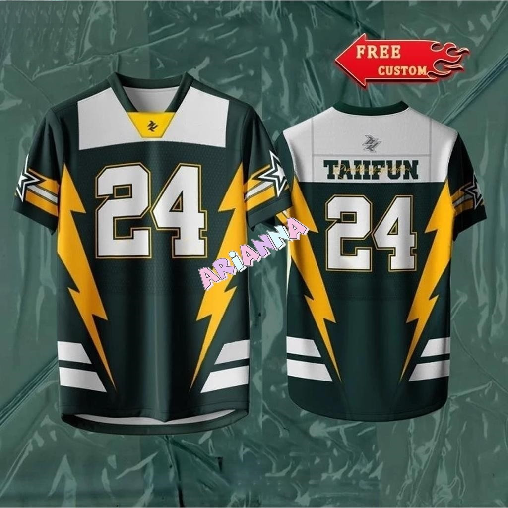 Áo thun NFL 2025 Unisex cổ retro ngắn tay, chất liệu microfiber jersey, tên và số tùy chỉnh miễn phí