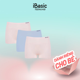 Combo 3 Quần lót nữ sinh không đường may seamless iBasic phom boyshort PANY103