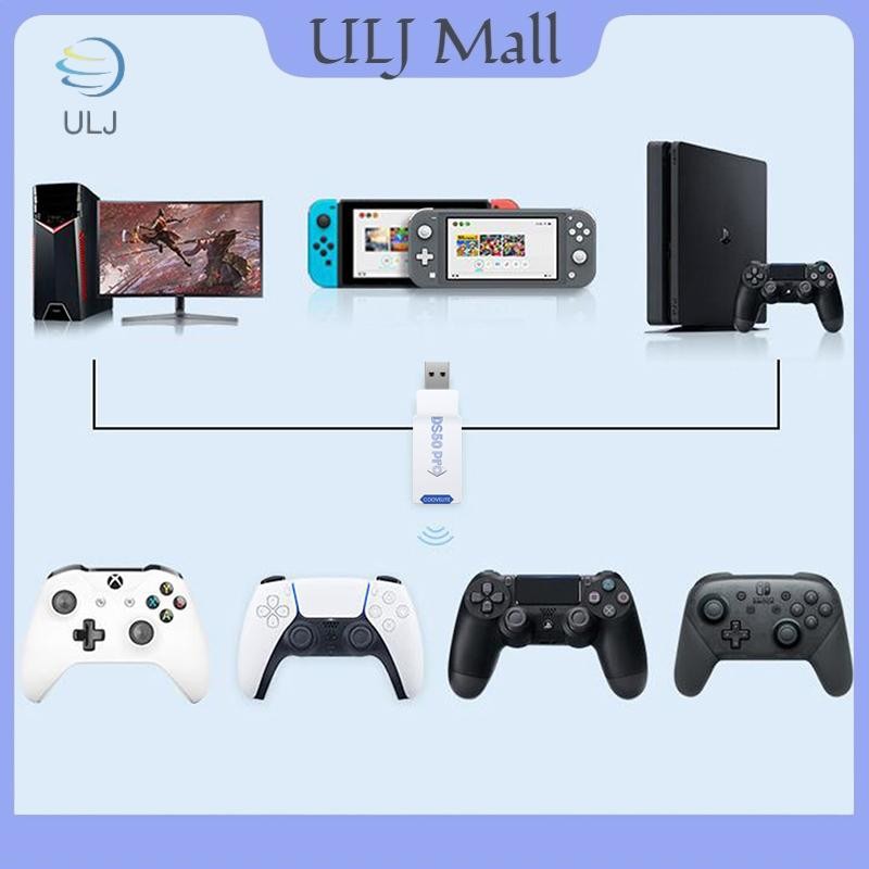 ULJ Coov DS50 pro cho Bộ điều khiển PS5 cho PS4 / Switch / PC Adapter Multi Player.