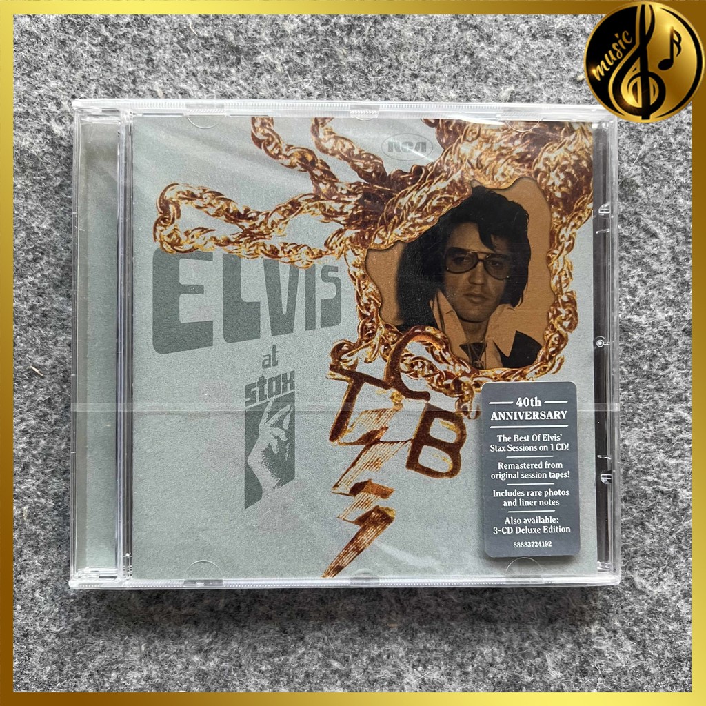 Album CD Elvis Presley Elvis At Stax [Đã niêm phong] Thương hiệu mới 1Z038874 EIPH2
