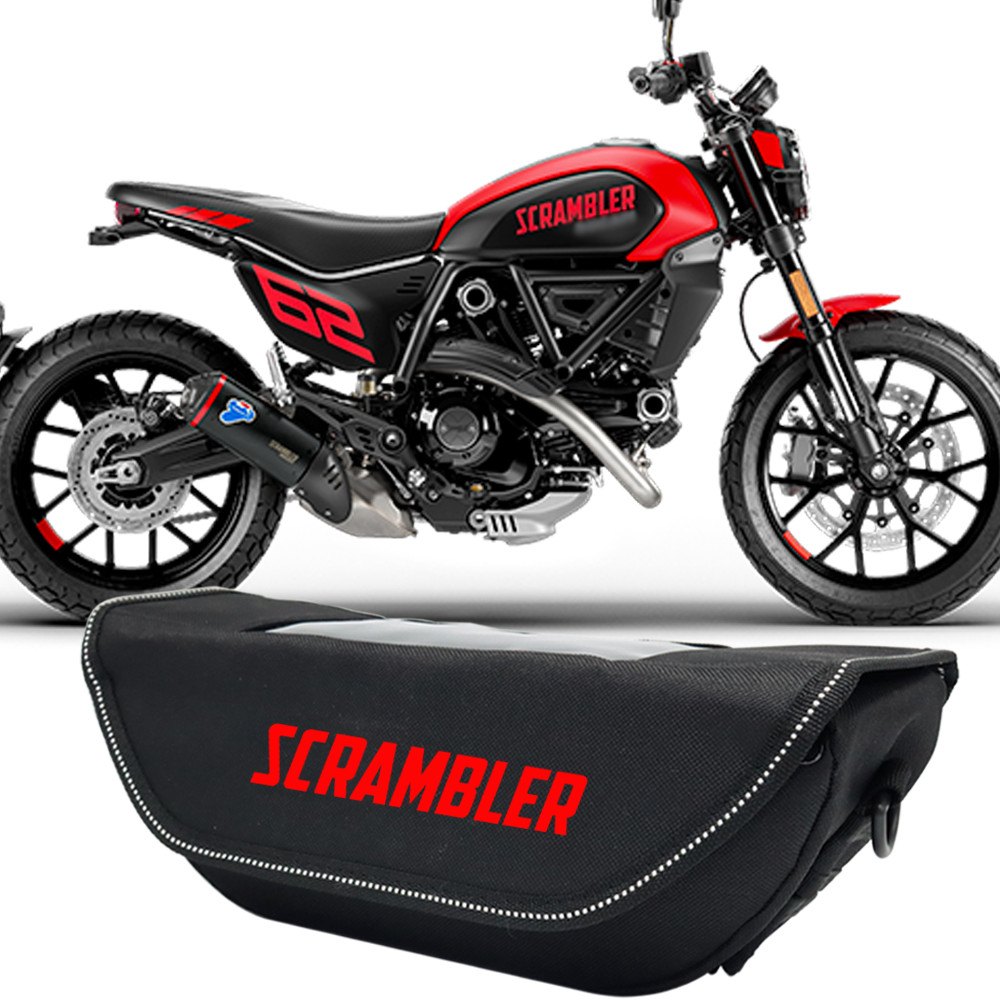 Dành Cho Xe Ducati Scrambler 800 Lineup scrambler800 2023 Xe Máy Tay Cầm Túi Chống Nước Tay Lái Du L