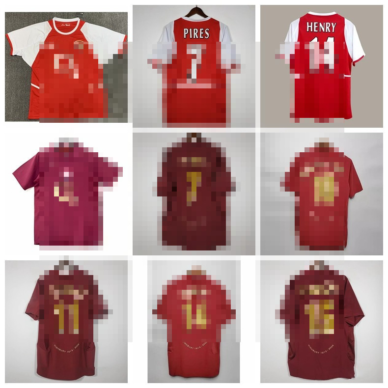 Áo jersey bóng đá retro Arsenal sân nhà - Size F