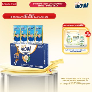 Sữa Bột Pha Sẵn Nuvi Grow trên 2+ phát triển chiều cao hộp 180ml