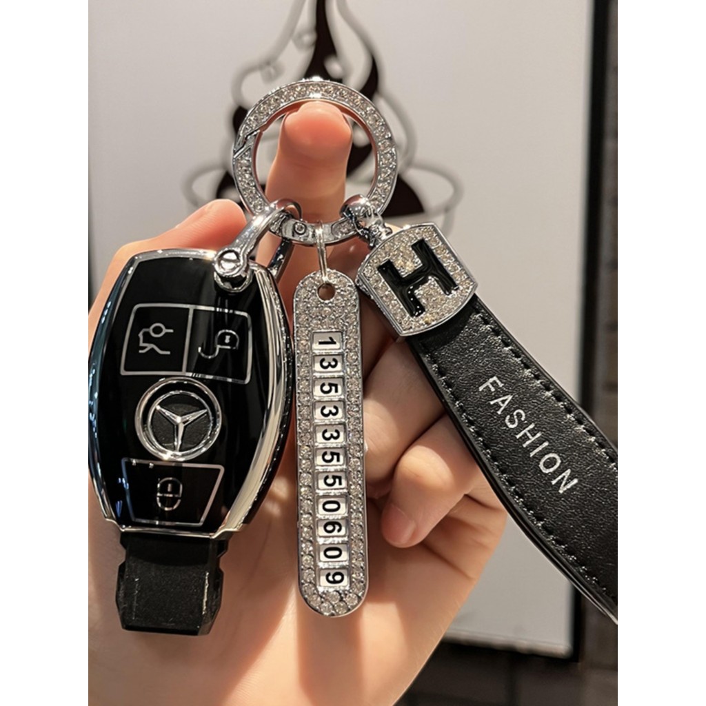 Thích hợp cho Mercedes-Benz 12 / 13 / 14 / 15 GLK300 Lớp ml320 / ML350 / ML400 Vỏ Chìa Khóa 16