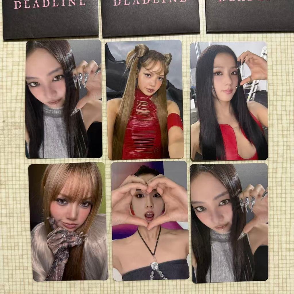 BLACKPINK Mini 3 Thẻ ngẫu nhiên BLACKPINK DEADLINE Khu vực ngày