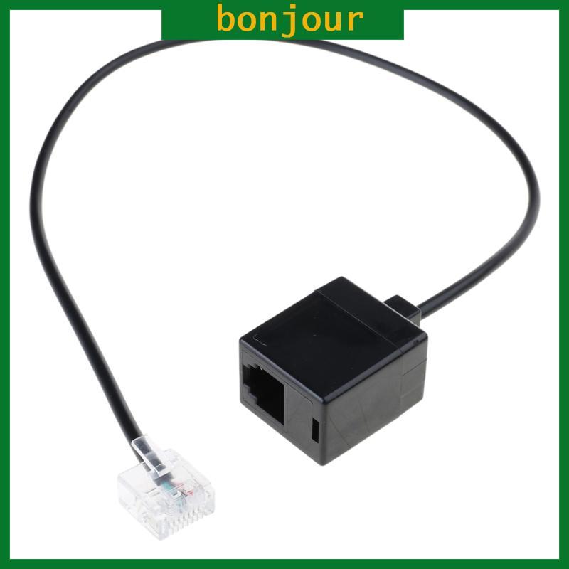 BON Ethernet RJ45 Nam sang RJ11 Đầu nối cáp chuyển đổi RJ45 sang RJ11