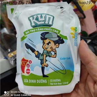 Sữa Kun túi các vị túi 110ml (combo 5 túi)