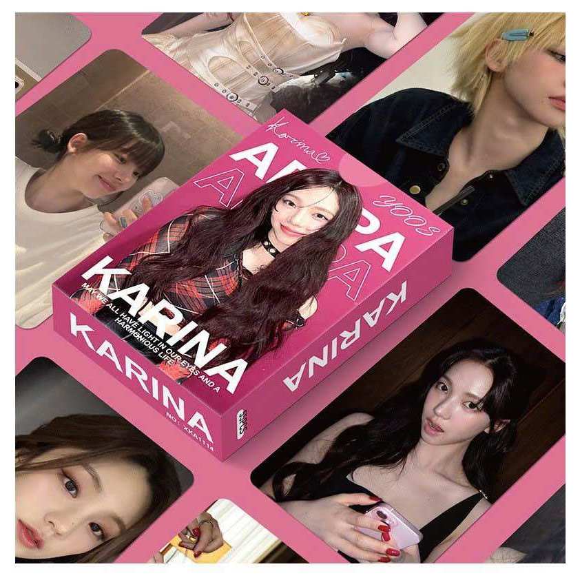 Set 55 lomo card AESPA-KARINA 2026
