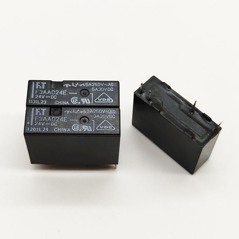 Rơle Fujitsu F3AA024E F3AA012E F3AA005E thường mở Rơle 4 chân 3A / 5A / 10A
