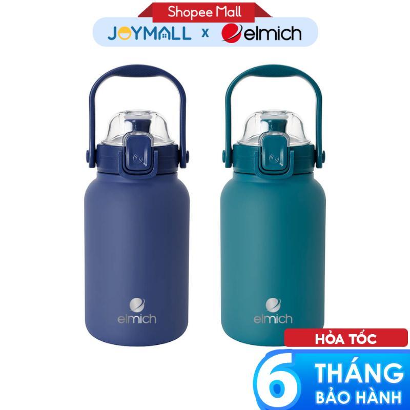 Bình giữ nhiệt Elmich EL8373 1.2L, Hàng chính hãng, inox 304, nắp mở 1 chạm, quai xách -JoyMall