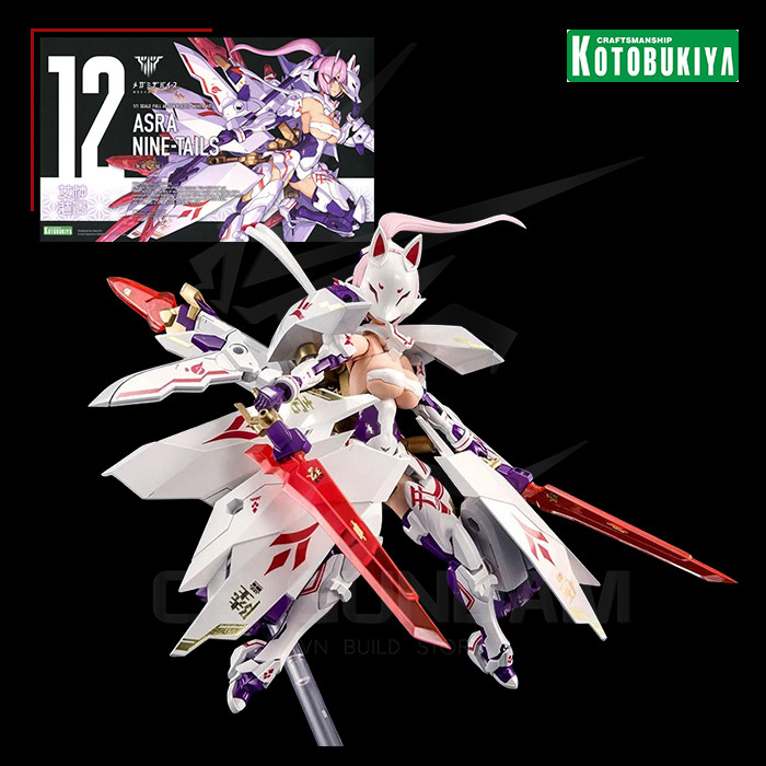 [KOTOBUKIYA] MÔ HÌNH Asra Nine Tails - Megami Device  C3 GUNDAM