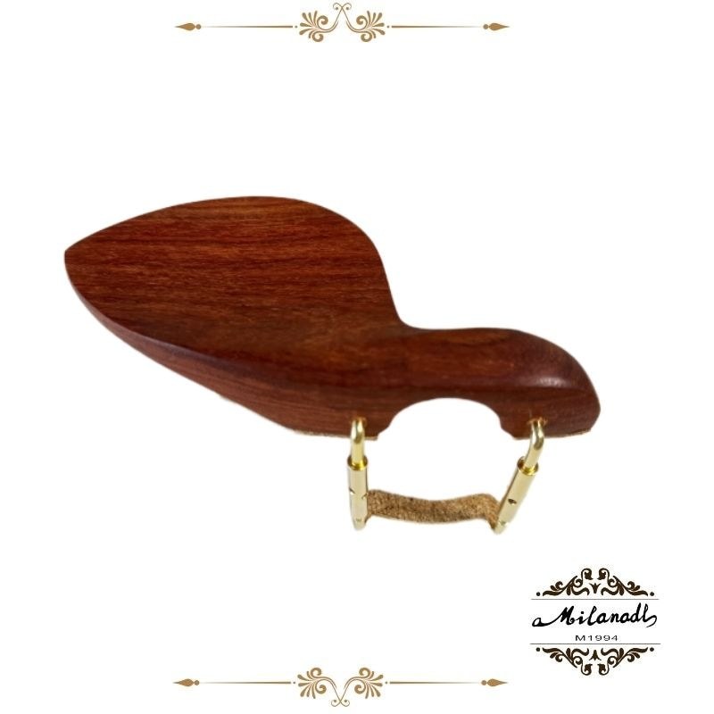 4 / 4 Violin / Viola Solid Wood Cheek Rest / Piano Rest Ebony / Jujube Wood / Mahogany Packed Blush 
