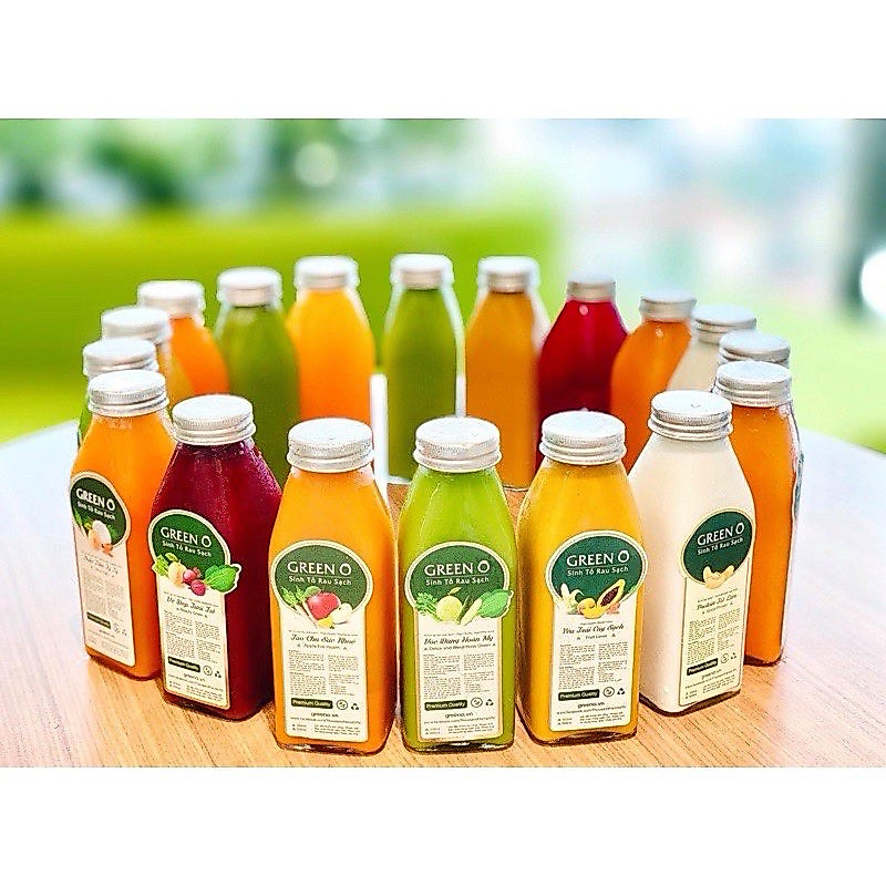 (Set 30-50-100) Chai Nhựa Vuông Vát Miệng Rộng Cổ Cao 330ml Nắp Có Găng -ti Niêm Phong Chống tràn Dà