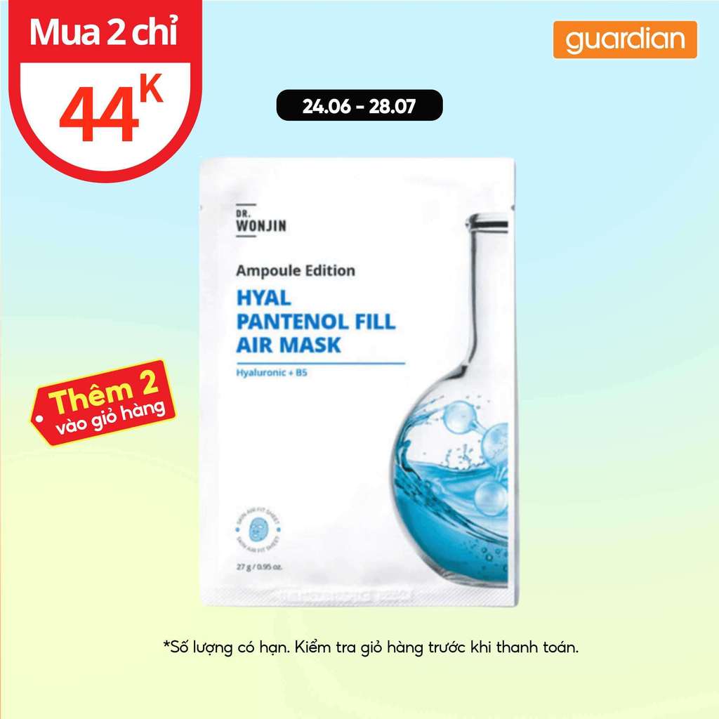 Mặt Nạ Tinh Chất Wonjin Ampoule Mask 27gr