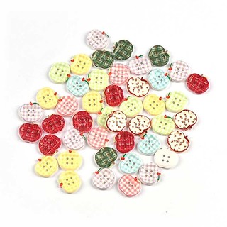 20 Chiếc Nút nhựa 16x18mm hoạt hình cho DIY thêu và may quần áo handmade dành cho trẻ em CP4192