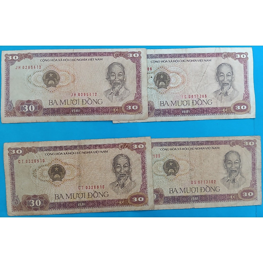 sưu tầm 30 đồng 1981 độc lạ