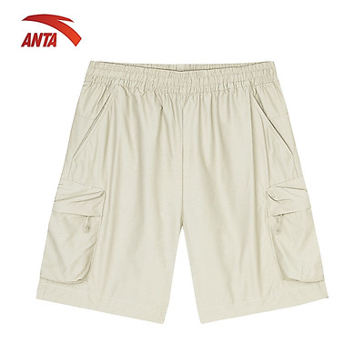ANTA Nam Action Pants Quần thể thao dệt kim Knitted Track Pants Quần thể thao chơi cầu lông tennis tập gym 1525B7302